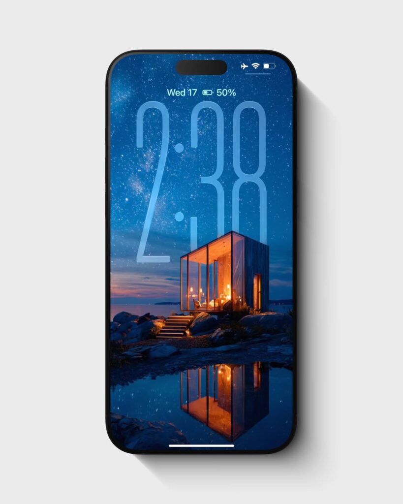 glassy home for glassy iOS 26 look