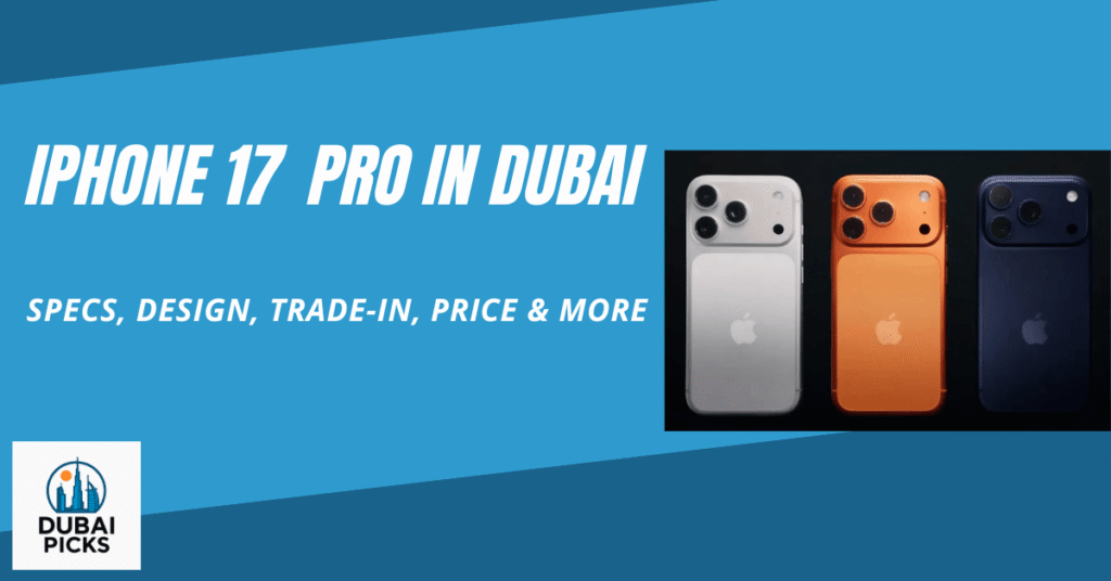 iPhone 17 pro in Dubai