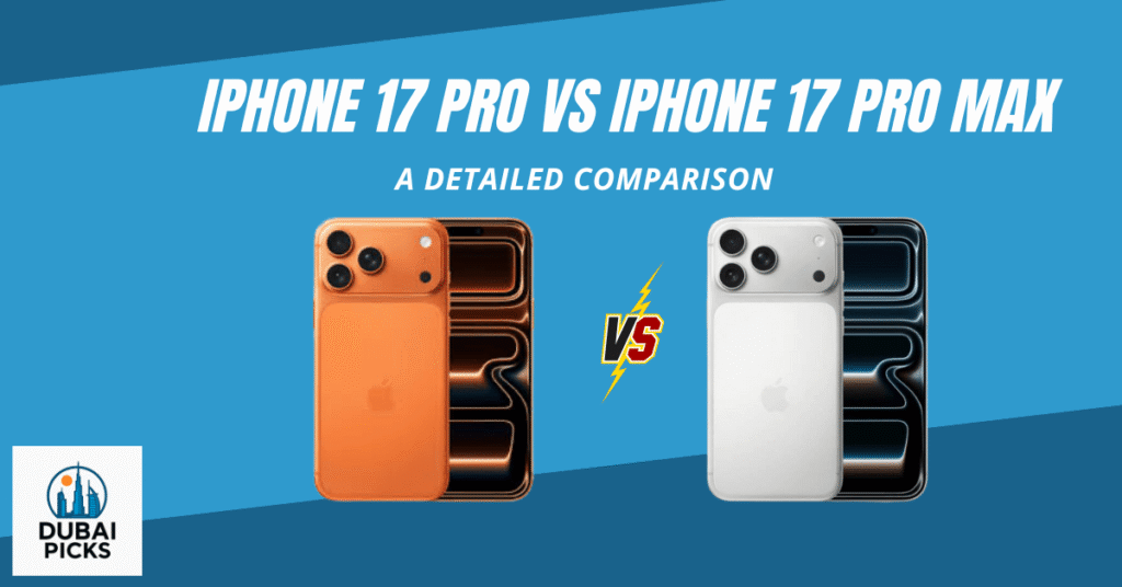 iPhone 17 pro vs iPhone 17 pro max comparison