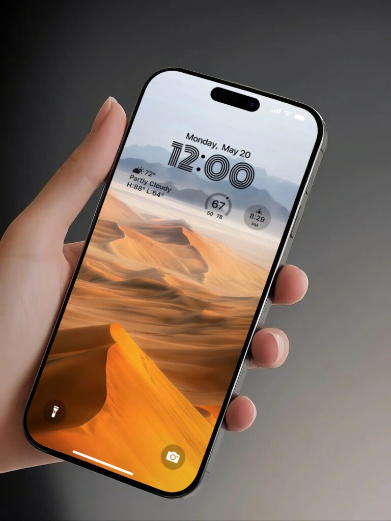 mountain sands iPhone wallpaper